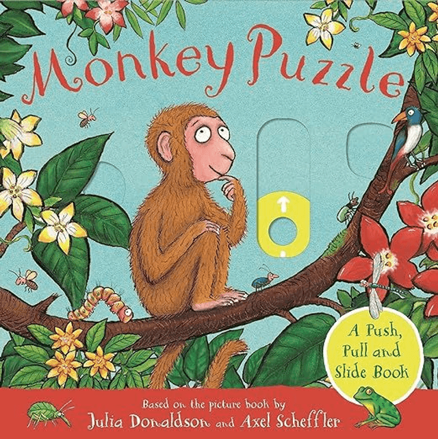 Monkey Puzzle: A Push, Pull and Slide Book (Board Book)