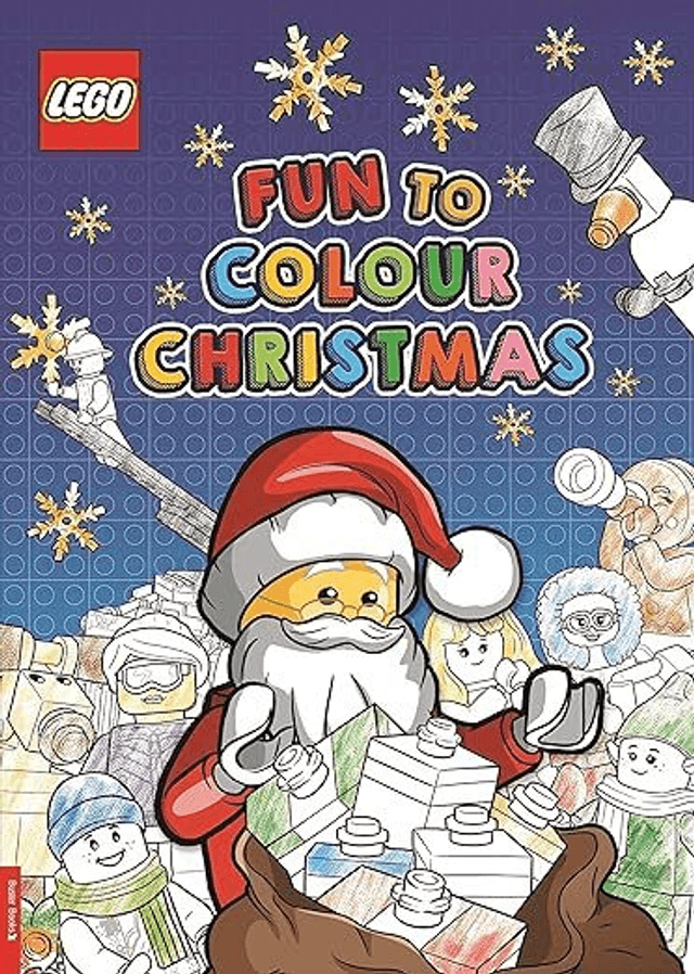 LEGO® Books: Fun to Colour Christmas