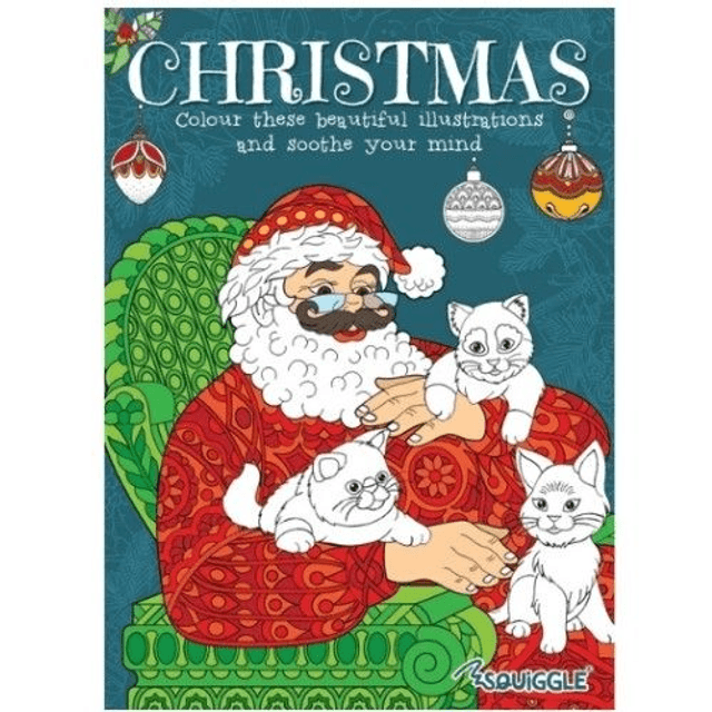 Christmas Advanced Colouring Book