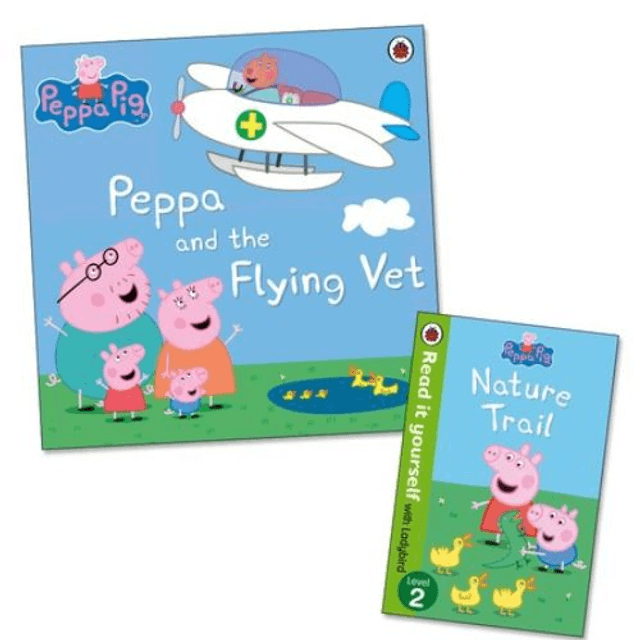 Peppa Pig and the Flying Vet (With free mini book)
